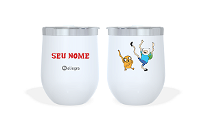 Cuia Térmico Custom Little 360ml - Hora de aventura