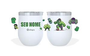 Cuia Térmico Custom Little 360ml - Hulk Smash Edition