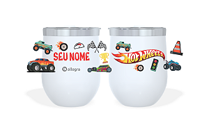 Cuia Térmico Custom Little 360ml - Aventura Hot Wheels