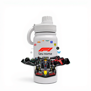 Garrafa Térmica Custom Life 600ml - F1 Carros