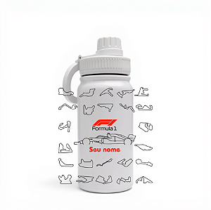 Garrafa Térmica Custom Life 600ml - Circuitos de F1
