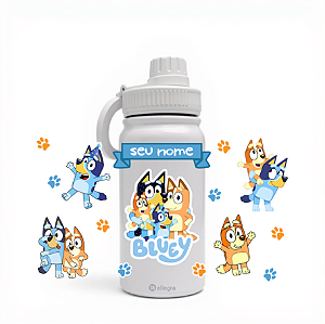 Garrafa Térmica Custom Life 600ml - Bluey