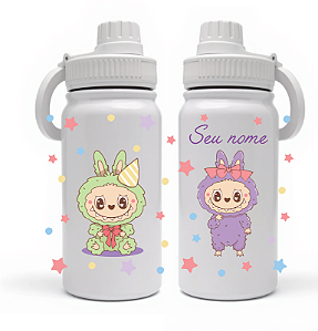Garrafa Térmica Custom Life 600ml - Labubu