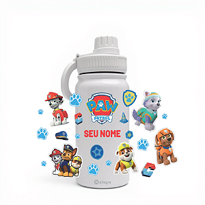 Garrafa Térmica Custom Life 600ml - Patrulha Canina
