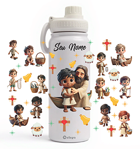 Garrafa Térmica Custom Ice 800ml - Pequenos Discípulos