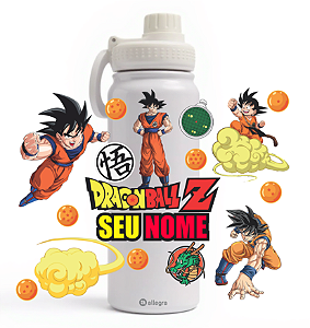 Garrafa Térmica Custom Ice 800ml - Dragon ball