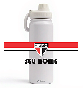 Garrafa Térmica Custom Ice 800ml - São Paulo FC (Tricolor Paulista)