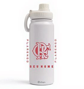 Garrafa Térmica Custom Ice 800ml - CRF Flamengo