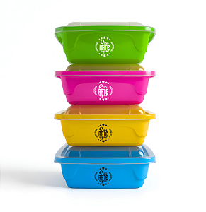 QUADRADO 750ML - Personalizado com SUA LOGO + FRASE