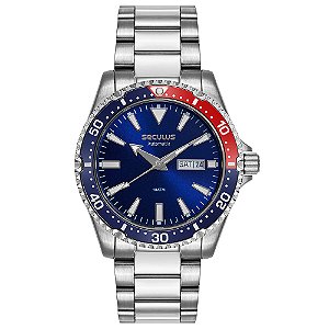 Relógio Seculus Automático Diver Movimento Miyota Calibre 8205 44237G0SVNA5
