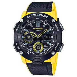 Relógio G-Shock Analógico e digital SÉRIE GA-2000 GA-2000-1A9