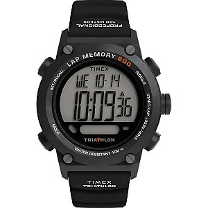 Relógio Timex Ironman Tw5m66900 Triatlon 200 Voltas