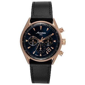 Relógio Mondaine M1 Cronógrafo 33055GPMVRC3 Edição 1954 Rose 42mm