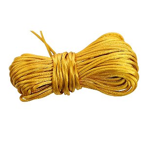 Fio de Seda Amarelo Gema