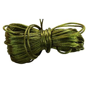 Fio de Seda Verde Musgo