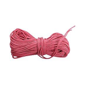 Cordão Encerado Rosa Médio
