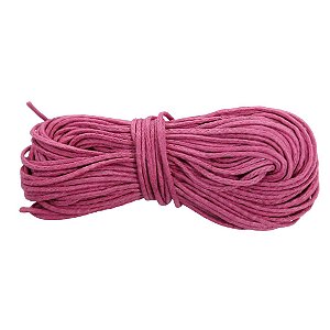 Cordão Encerado Rosa