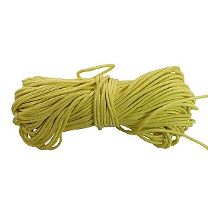 Cordão Encerado Amarelo Claro
