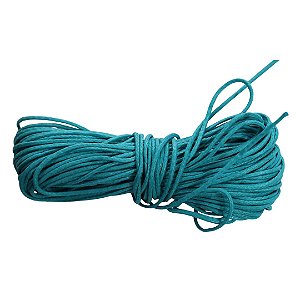 Cordão Encerado Verde Turquesa