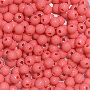 Bola de Resina Rosa Salmão 0,6mm 250 gramas