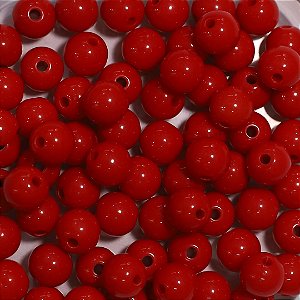 Bola de Resina Vermelho 0,8mm 25 gramas