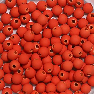 Bola Emborrachada tamanho 0,6mm Laranja