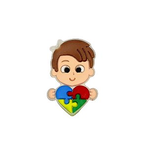 Aplique Emborrachado Autismo