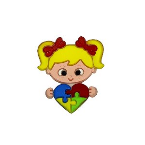 Aplique Emborrachado Autismo