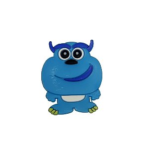 Aplique Emborrachado Monstros S.A.