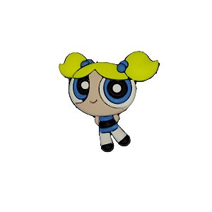 Aplique Emborrachado Meninas Super Poderosas