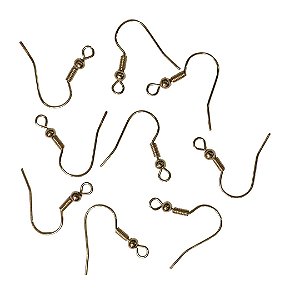 Base para Brinco Anzol Dourado