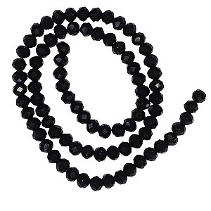 Cristal 0,6mm Preto Leitoso