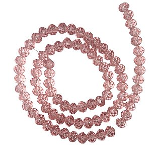 Cristal 0,6mm Rosa Claro Transparente