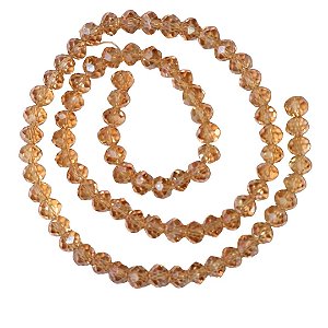 Cristal 0,6mm Dourado Transparente