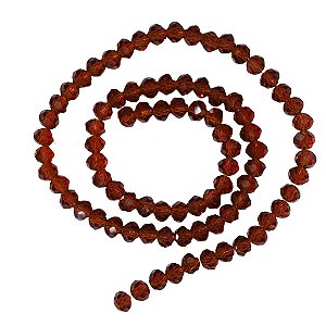 Cristal 0,6mm Marrom Transparente