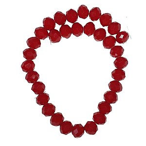 Cristal 0,8mm Vermelho Leitoso