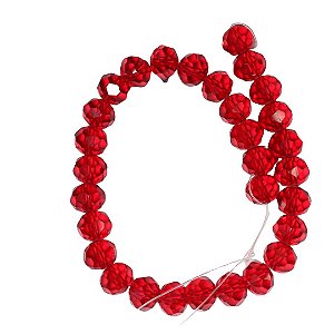 Cristal 0,8mm Vermelho Transparente