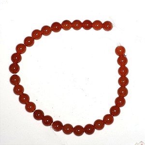 Pedra Natural Cornalina 0,6mm