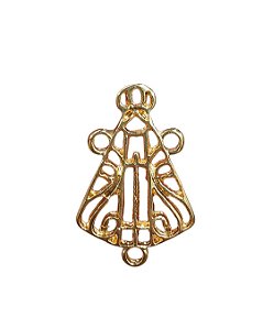 Pingente Nossa Senhora de Aparecida Dourada