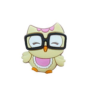 Aplique Emborrachado de Coruja