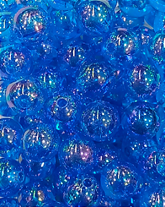 Bola de Sabão Azul Transparente Boreal 8mm