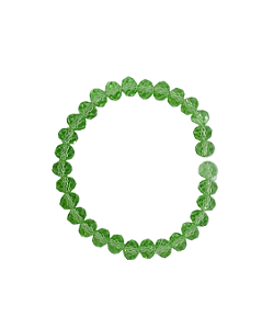 Cristal 8mm Verde Claro Transparente