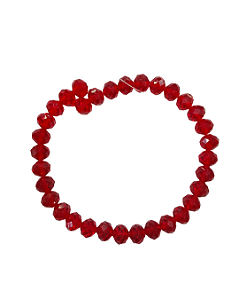 Cristal 1,0mm Vermelho Transparente