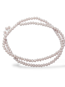 Cristal Rosa Claro Leitoso 0,4mm