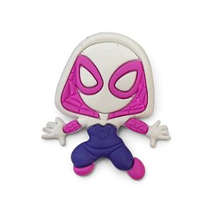 Aplique Emborrachado Spider Gwen Homem-Aranha