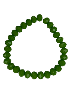 Cristal 8mm Verde Claro Leitoso