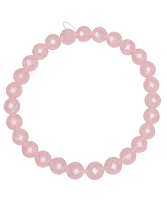 Cristal 8mm Rosa Mate