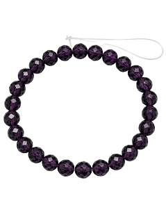 Cristal 8mm Roxo Transparente