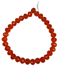 Cristal 8mm Laranja Trangerina