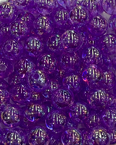 Bola de Sabão Roxo Transparente Boreal 8mm